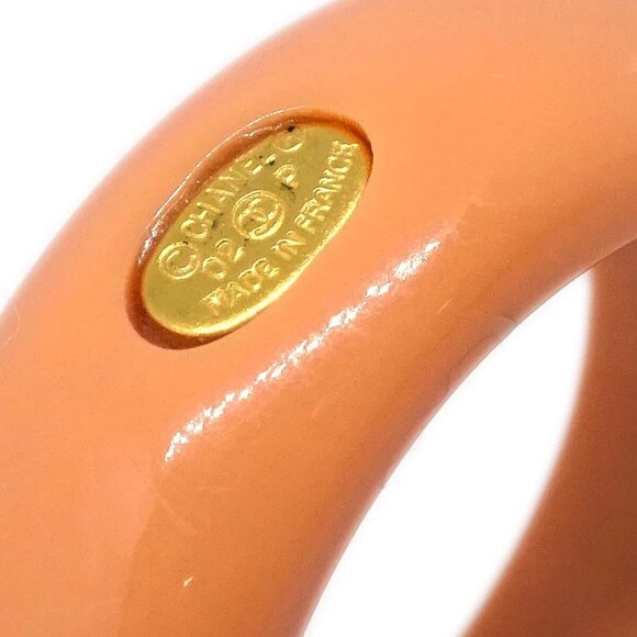 Chanel Ring Pink Acrylic Rhinestone #53 #13 - Picture 6 of 8